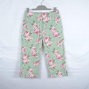 Ralph Lauren Floral Crop Pants, Size 10